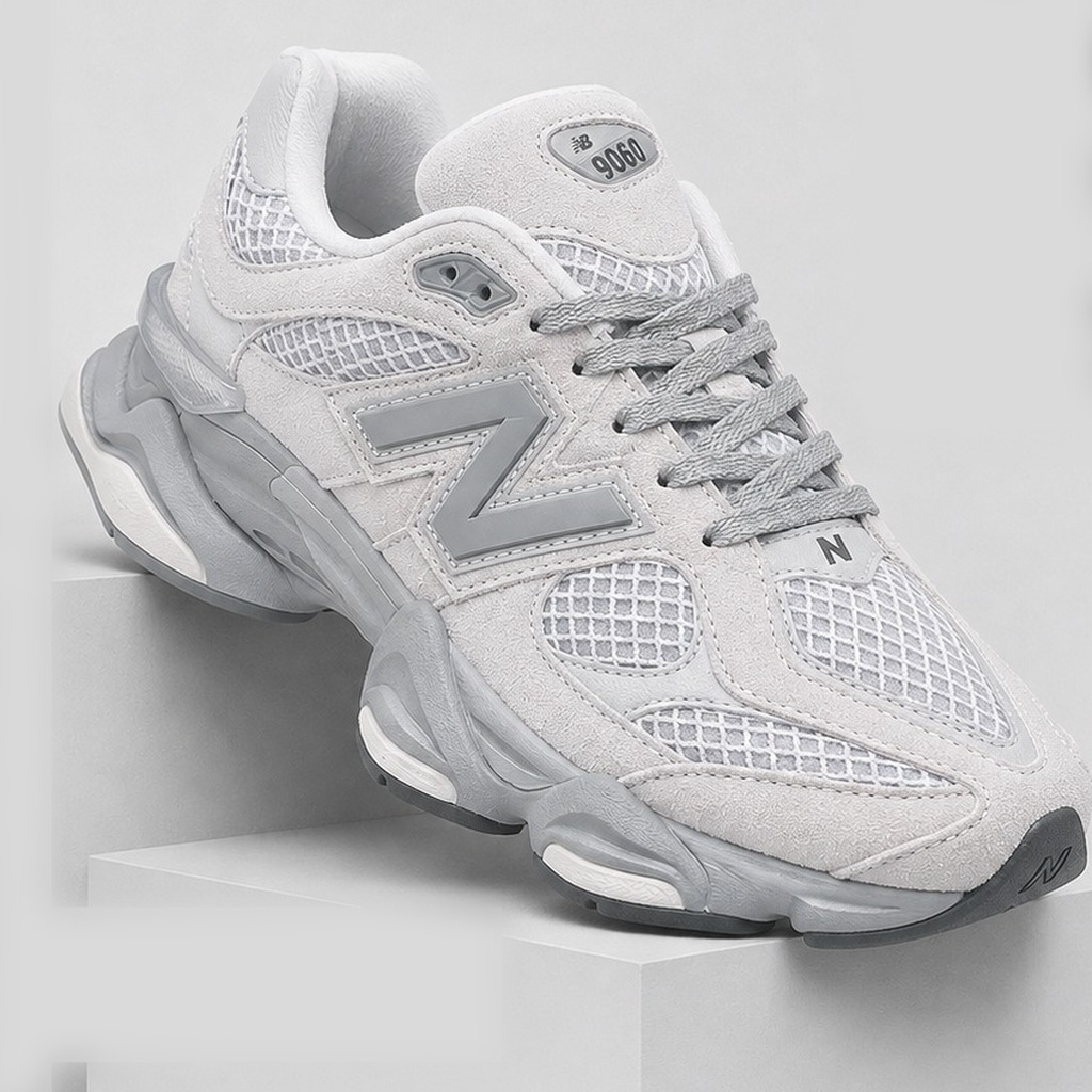 Tenis New Balance 9060 Gris/Gris