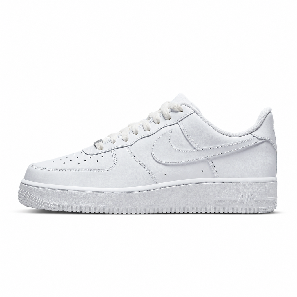 [NK-AF1-BLA-22.5] Tenis Nike Air Force 1 Blanco/Blanco (22.5)