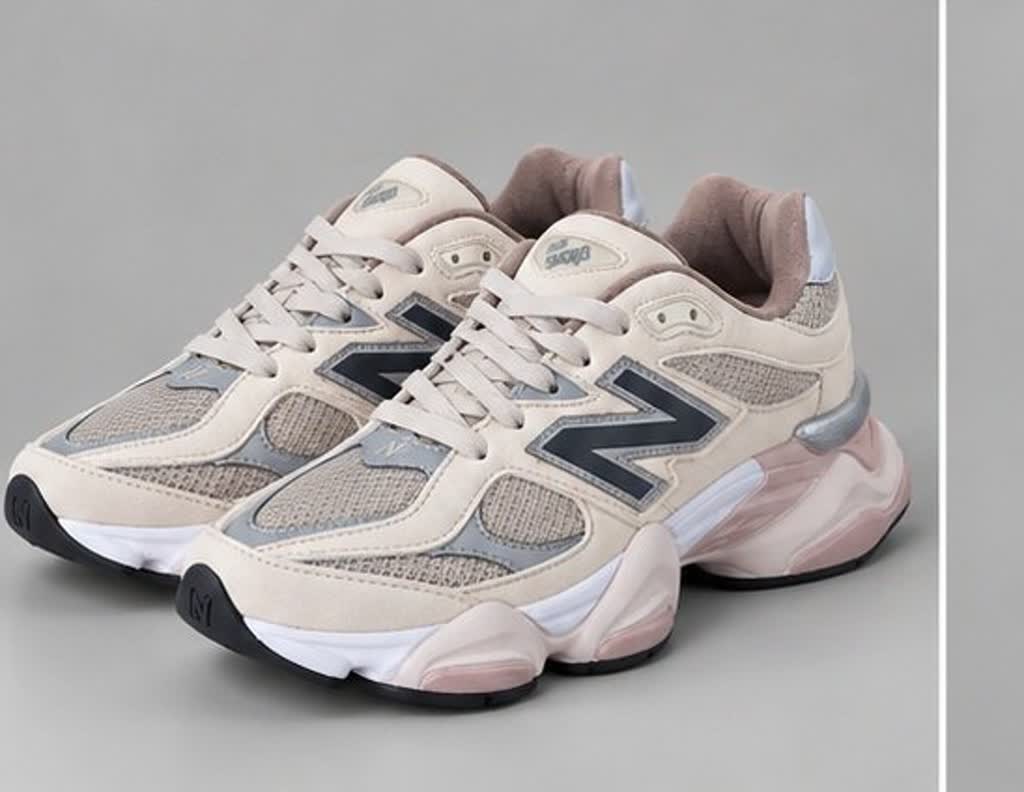 Tenis New Balance 9060 Beige Reflejante